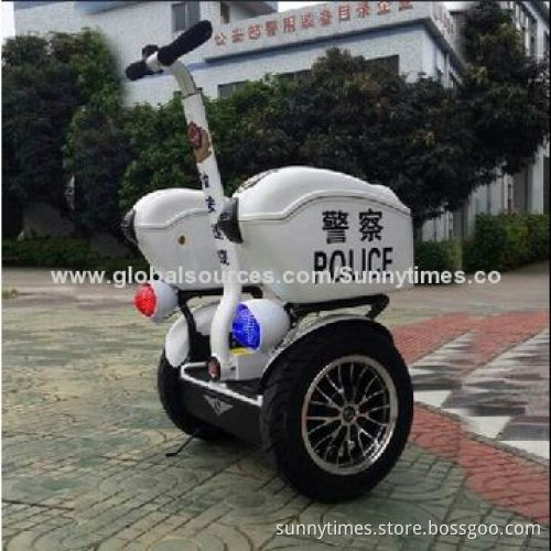 2 Wheels self balance electric chariot scooter, police patrol with CE